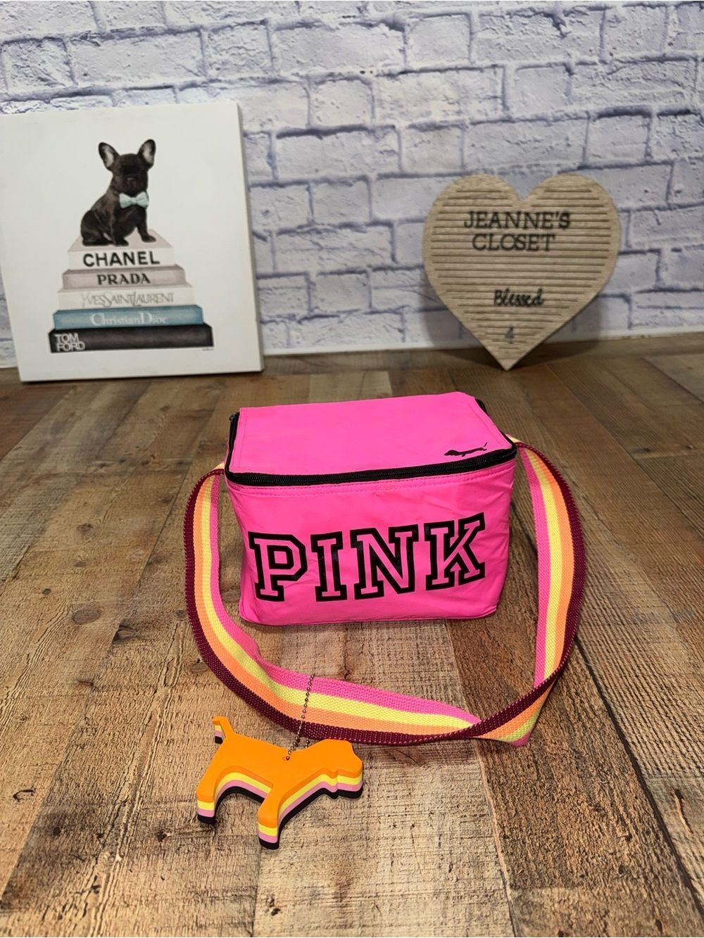 VS PINK lunch cooler bag